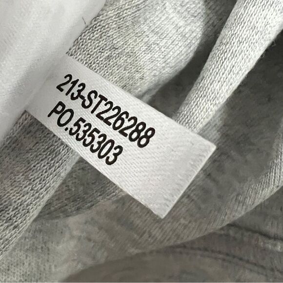 Tommy Bahama Martinique Half Zip XL Light Heather Gray 100% Pima Cotton - Picture 9 of 9